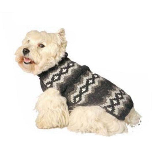 Gray Diamonds Dog Sweater