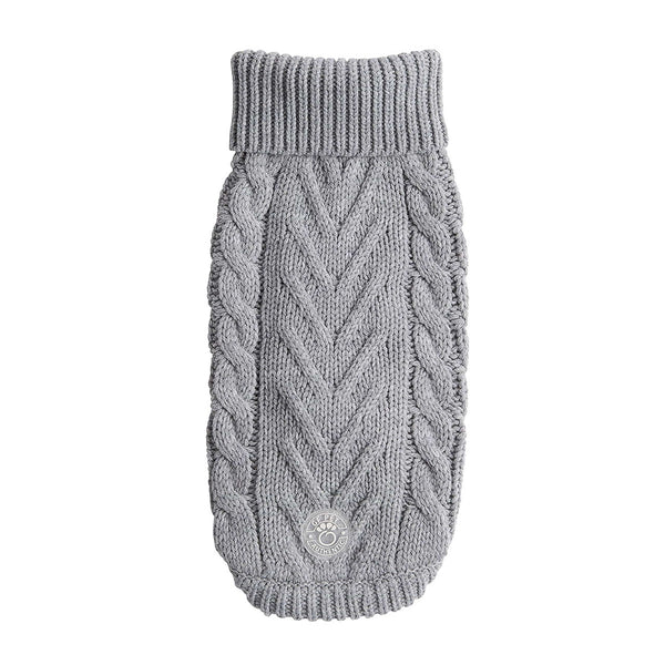 GF Pets Chalet Dog Sweater - Grey