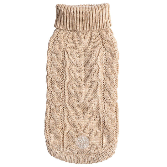 GF Pets Chalet Dog Sweater - Oatmeal