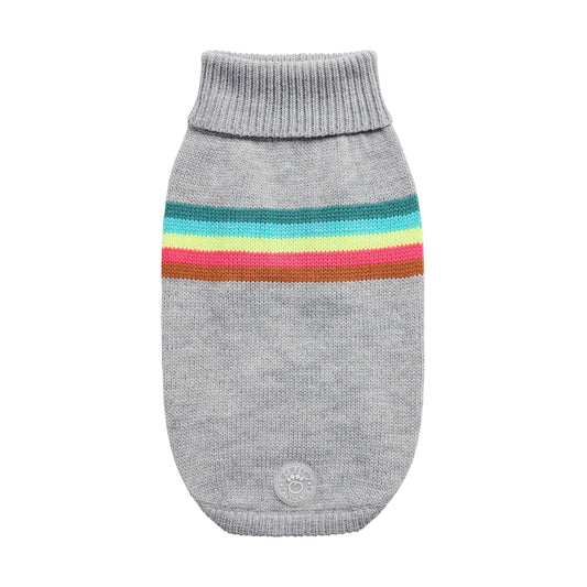 GF Pet - Retro Sweater - Grey Mix