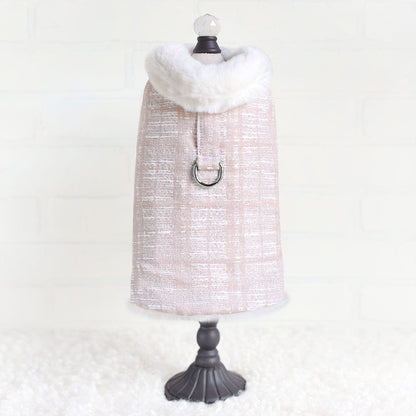 Gia Dog Coat Ice Pink