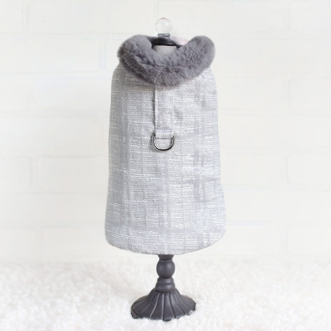 Gia Dog Coat Silver