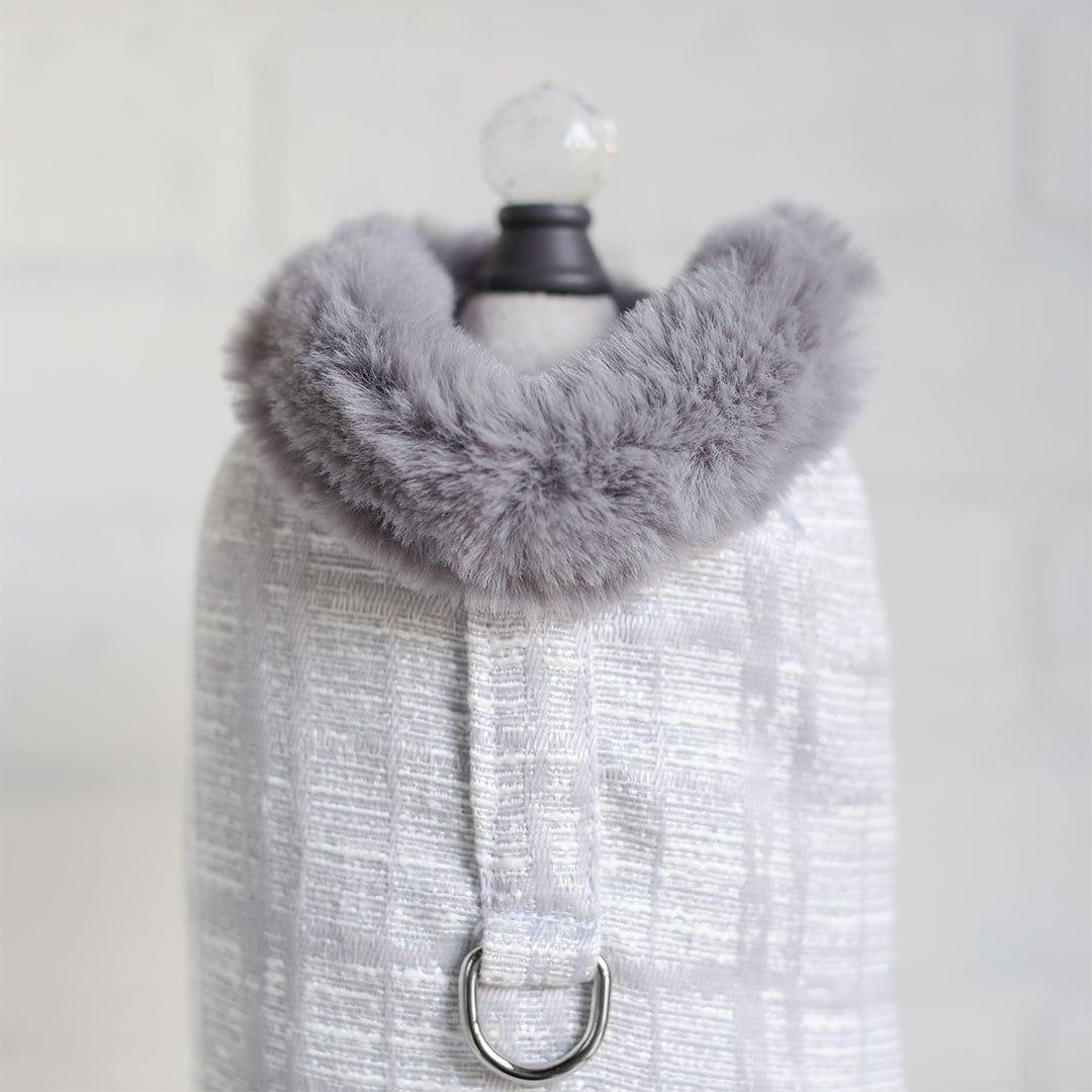 Gia Dog Coat Silver