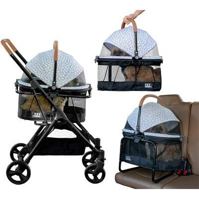 Pet Gear Stroller, Booster and Carrier - 3 in 1 Travel System