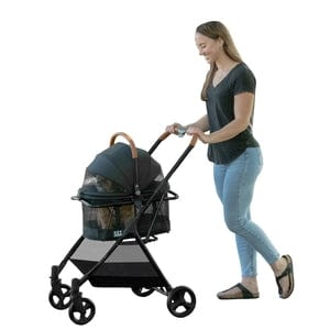 Pet Gear Stroller, Booster and Carrier - 3 in 1 Travel System