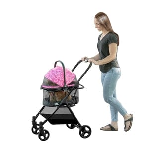 Pet Gear Stroller, Booster and Carrier - 3 in 1 Travel System