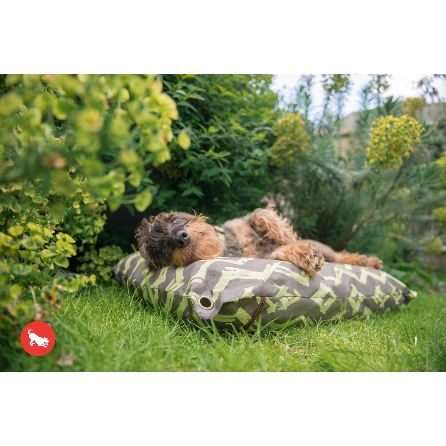 Outdoor Chevron Pet Bed