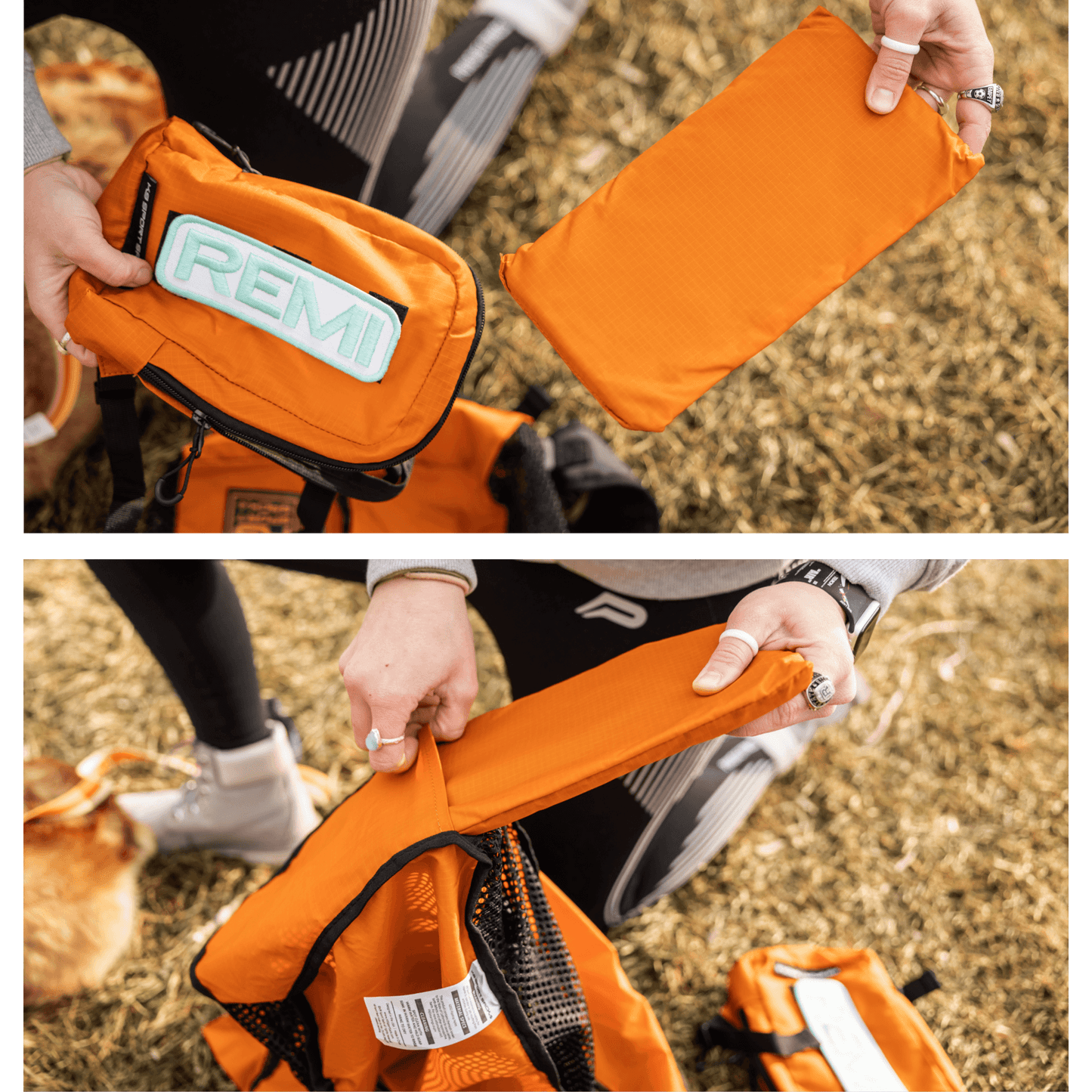 K9 Sport Sack Walk-On with Harness & Storage Orange