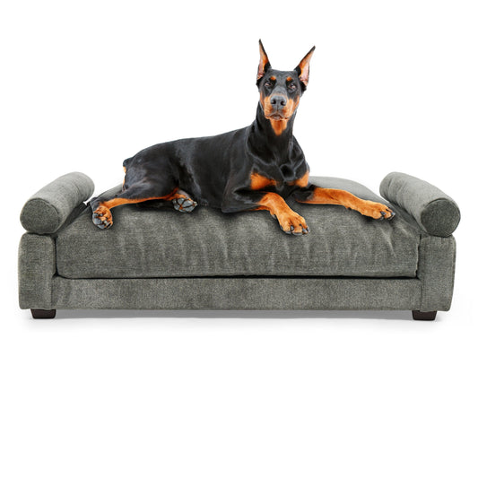 Uma True Orthopedic Dog Bed -  Charcoal