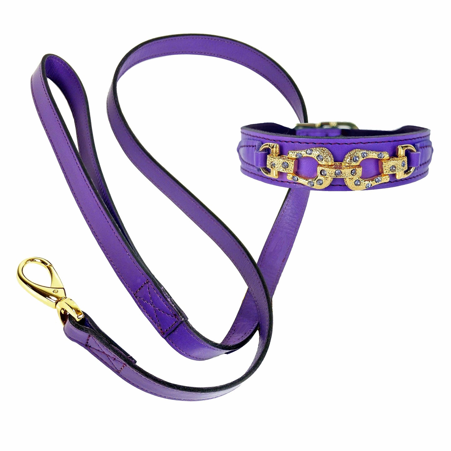 After Eight in Lavender Dog Collar