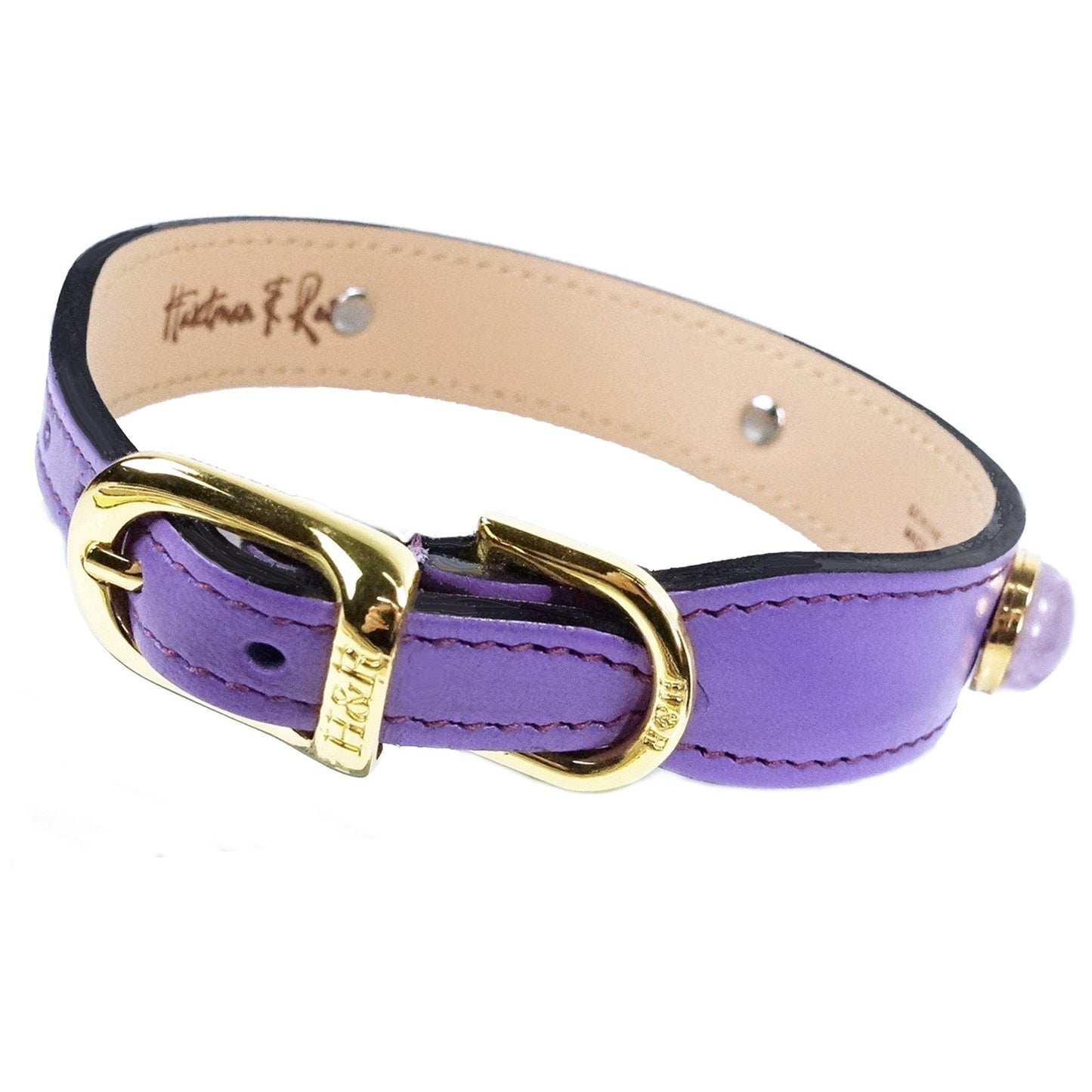 Au Naturale in Lavender Dog Collar