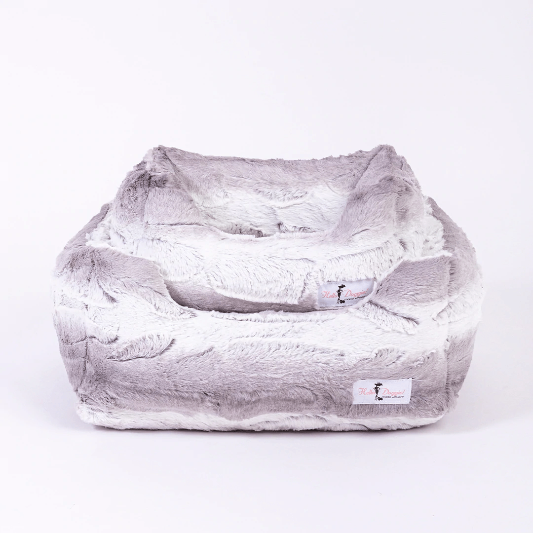 Cashmere Dog Bed - Angora