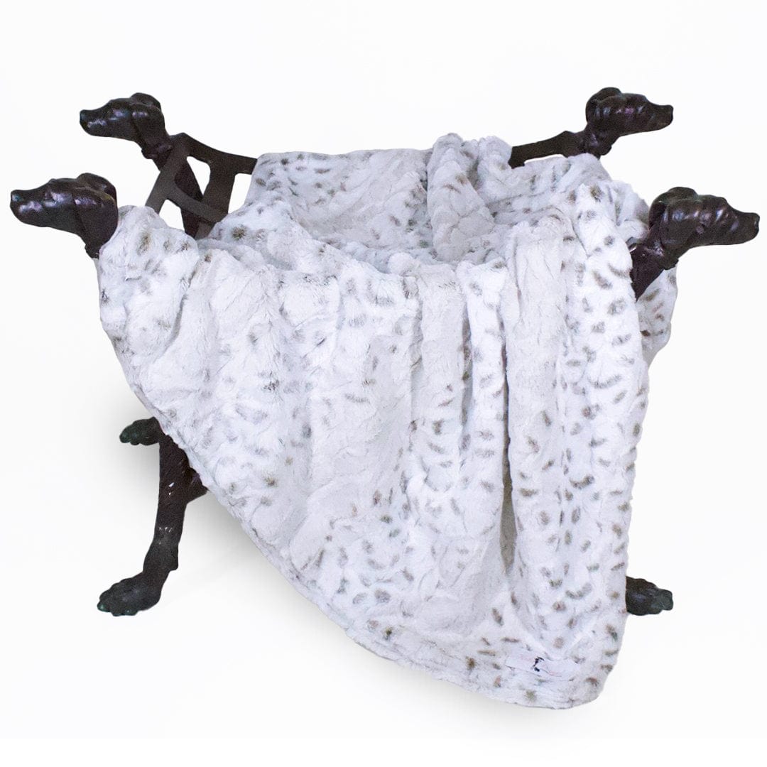 Deluxe Dog Blanket - Pearl Leopard