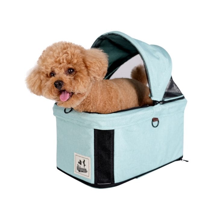 Travois Tri-fold Pet Travel System - Spearmint