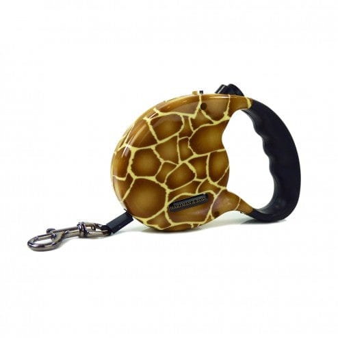 Exotic Retractable Lead in Giraffe