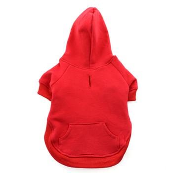 Flex-Fit Dog Hoodie - Red