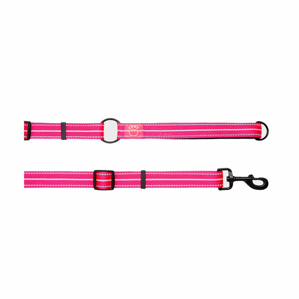 GF Pet - Reflective Leash - EEZY-6 - Neon Pink