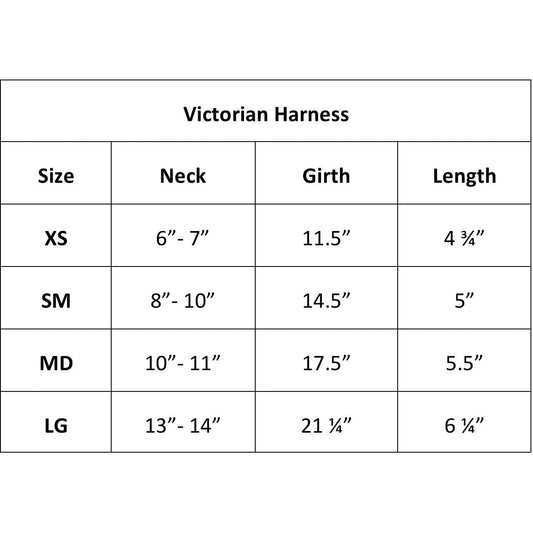 Victorian Harness Black