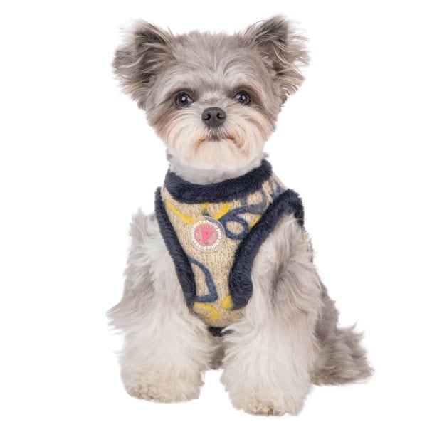 Freesia Vest Dog Harness - Navy