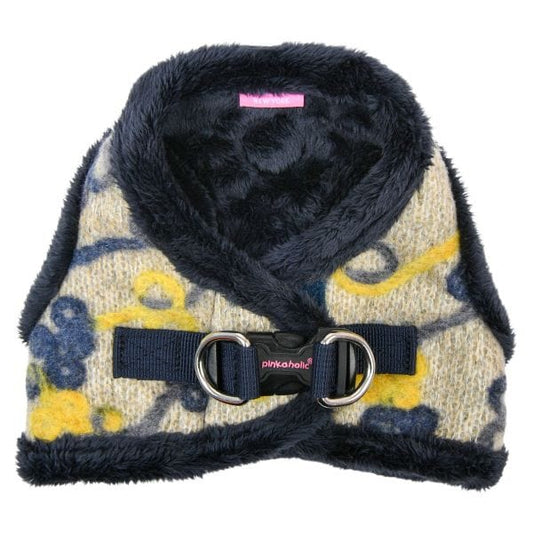 Freesia Vest Dog Harness - Navy