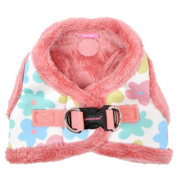 Heather Vest Dog Harness - Indian Pink