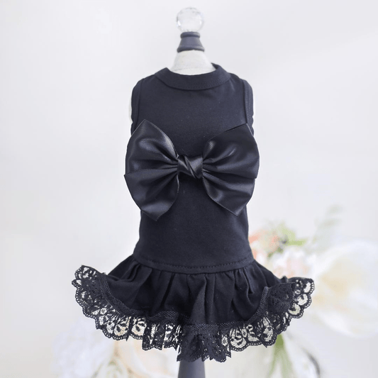 Ballerina Dog Dress - Black