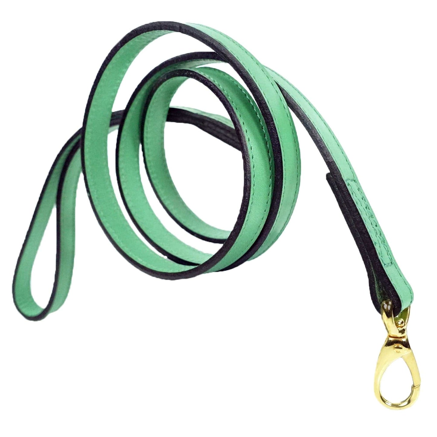 Au Naturale in Kelly Green & Chrysoprase Dog Collar