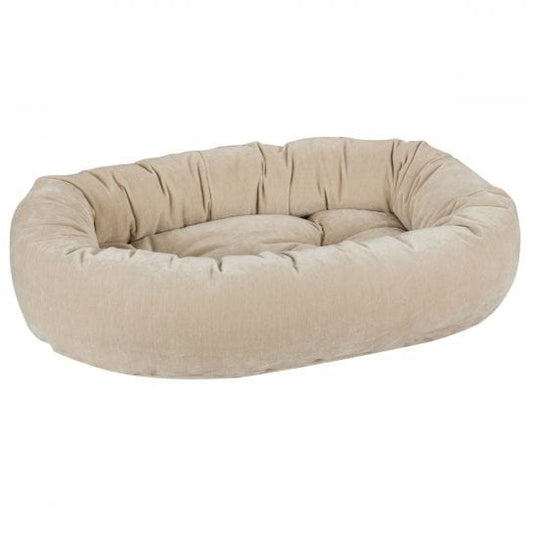 Donut Bed - Washed Microvelvet Linen