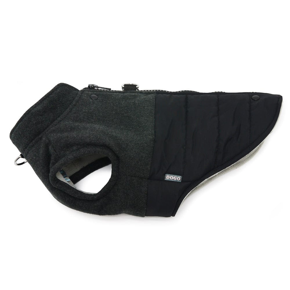 Midtown Runner Dog Coat - Black