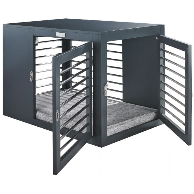 Moderno Dog Crate Grey