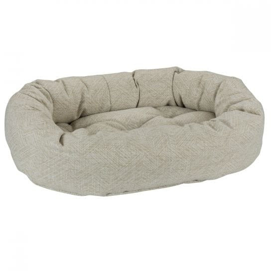 Donut Bed - Performance Linen & Woven Natura