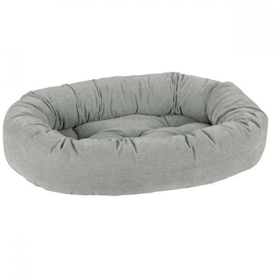 Donut Bed - Washed Microvelvet Oyster