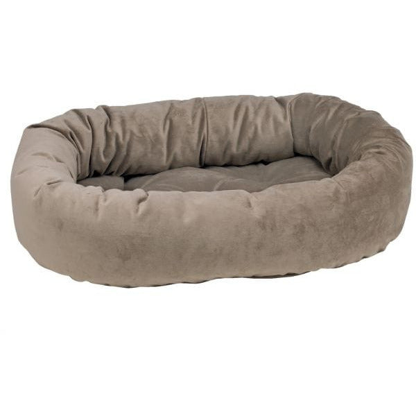 Donut Bed - Microvelvet Pebble