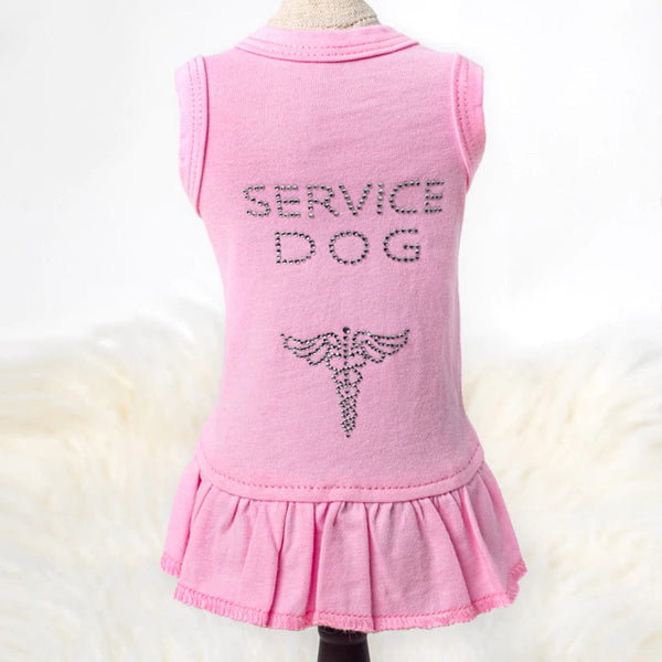 Service Dog Dress - Pink