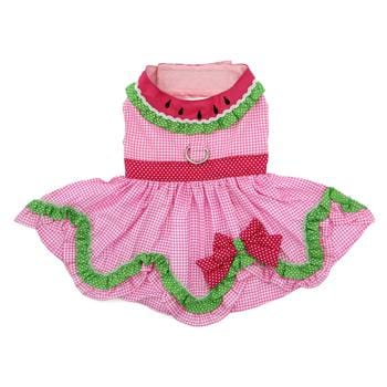 Watermelon Dog Harness Dress